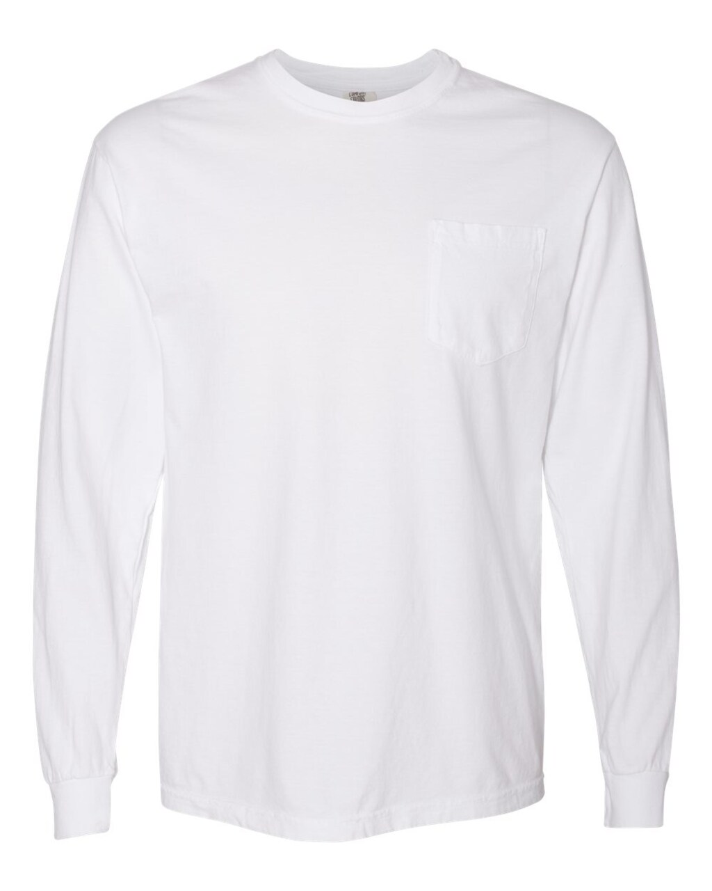 Comfort Colors® Garment-Dyed Heavyweight Long Sleeve Pocket T-Shirt